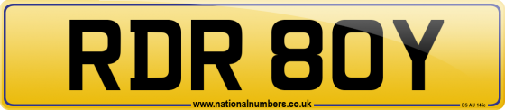 RDR 80Y