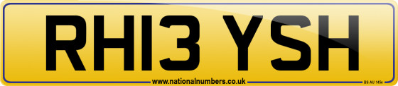 RH13 YSH