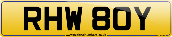RHW 80Y