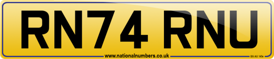 RN74 RNU