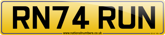 RN74 RUN