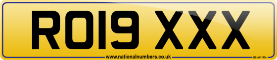 RO19 XXX