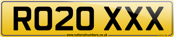 RO20 XXX
