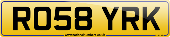 RO58 YRK