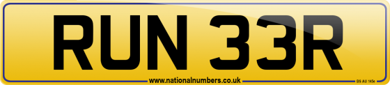 RUN 33R