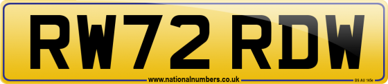 RW72 RDW