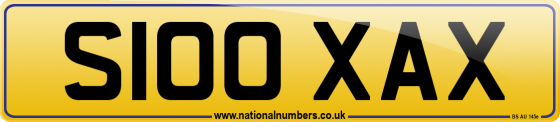 S100 XAX