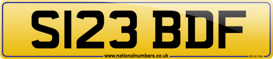 S123 BDF