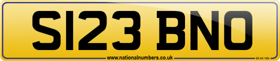 S123 BNO