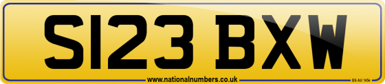 S123 BXW