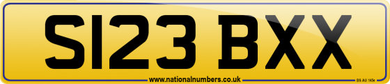 S123 BXX
