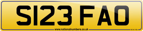 S123 FAO