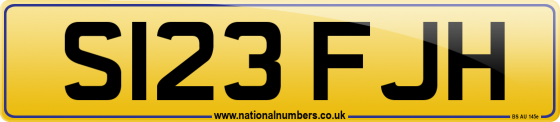 S123 FJH