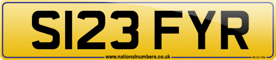 S123 FYR