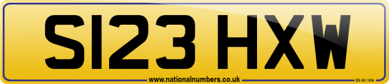 S123 HXW