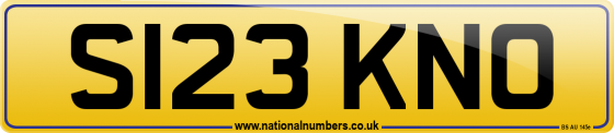 S123 KNO