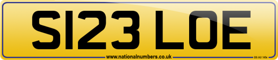 S123 LOE