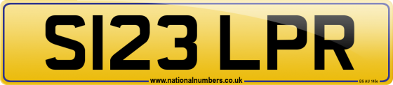 S123 LPR