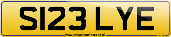 S123 LYE