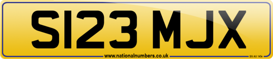 S123 MJX