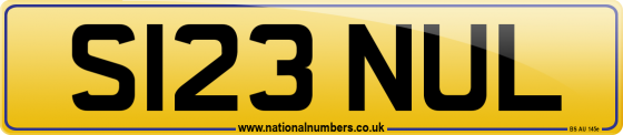 S123 NUL