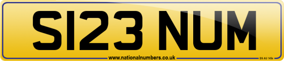 S123 NUM