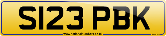 S123 PBK