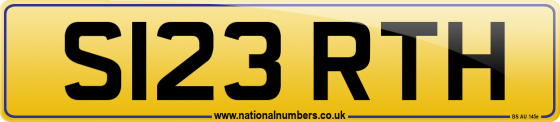 S123 RTH