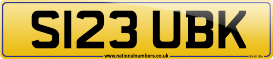 S123 UBK