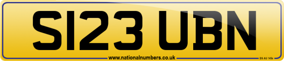S123 UBN