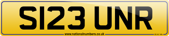 S123 UNR