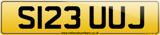 S123 UUJ
