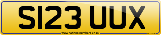 S123 UUX