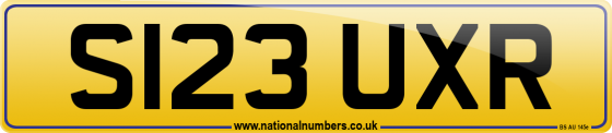 S123 UXR
