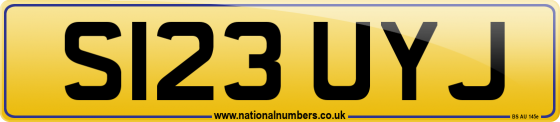 S123 UYJ