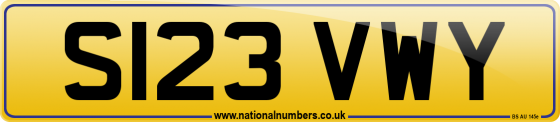 S123 VWY