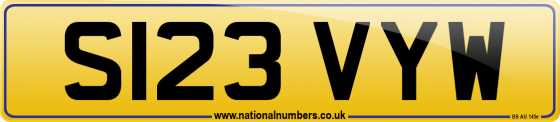 S123 VYW