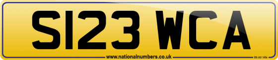 S123 WCA