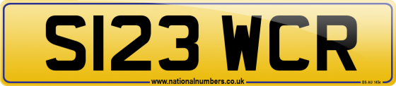 S123 WCR