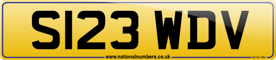 S123 WDV