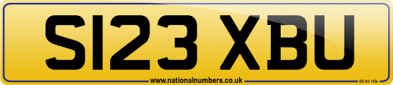 S123 XBU