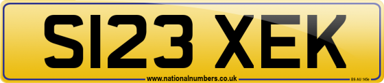S123 XEK