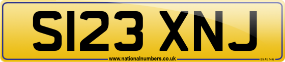 S123 XNJ