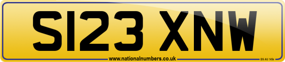 S123 XNW