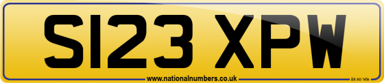 S123 XPW