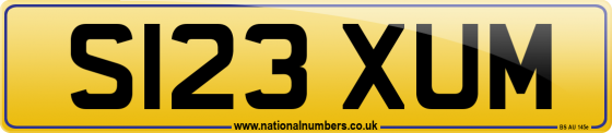 S123 XUM