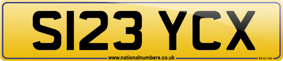 S123 YCX