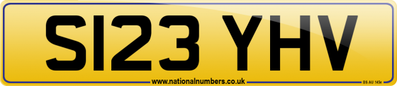 S123 YHV