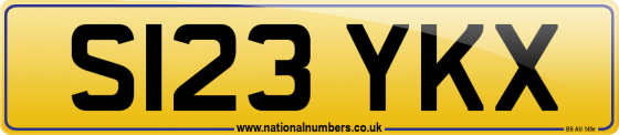 S123 YKX