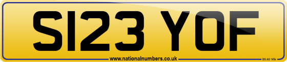 S123 YOF
